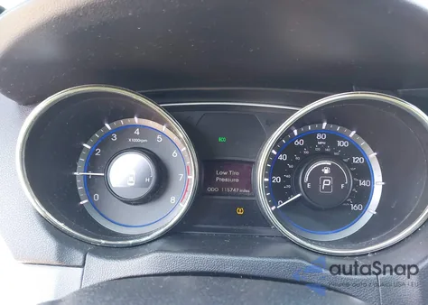 2012 Hyundai Sonata Limited из США, поврежденный, VIN 5NPEC4AC0CH343685